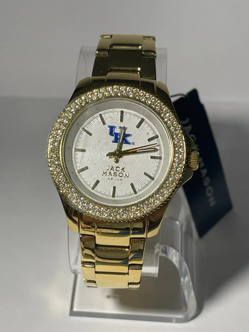 Kentucky Wildcats OFFICIAL NCAA Stainless-Steel Womens Watch by Jack Mason NEW